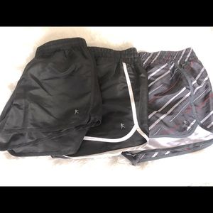 3 pair Danskin NWOT shorts Lg (12-14)